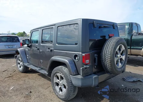 2017 Jeep Wrangler Unlimited Sahara from USA, damaged, VIN 1C4BJWEG6HL703403